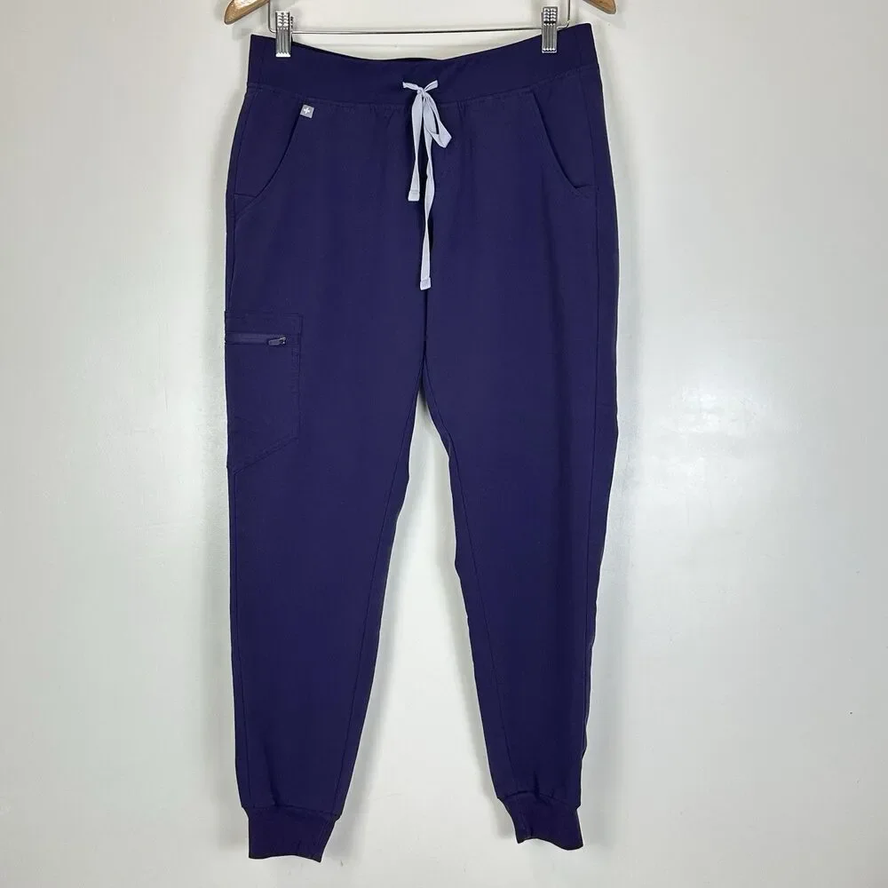 Figs Purple Jam Scrub Set M/S Medical Workwear Athleisure Minimalist Nurse - Picture 6 of 16